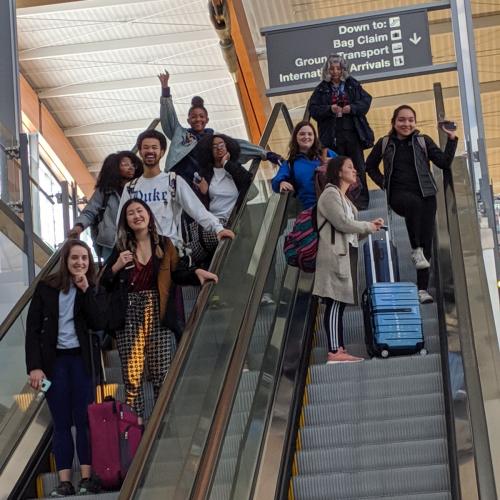 Mellon Mays Fellows at RDU Airport 2019